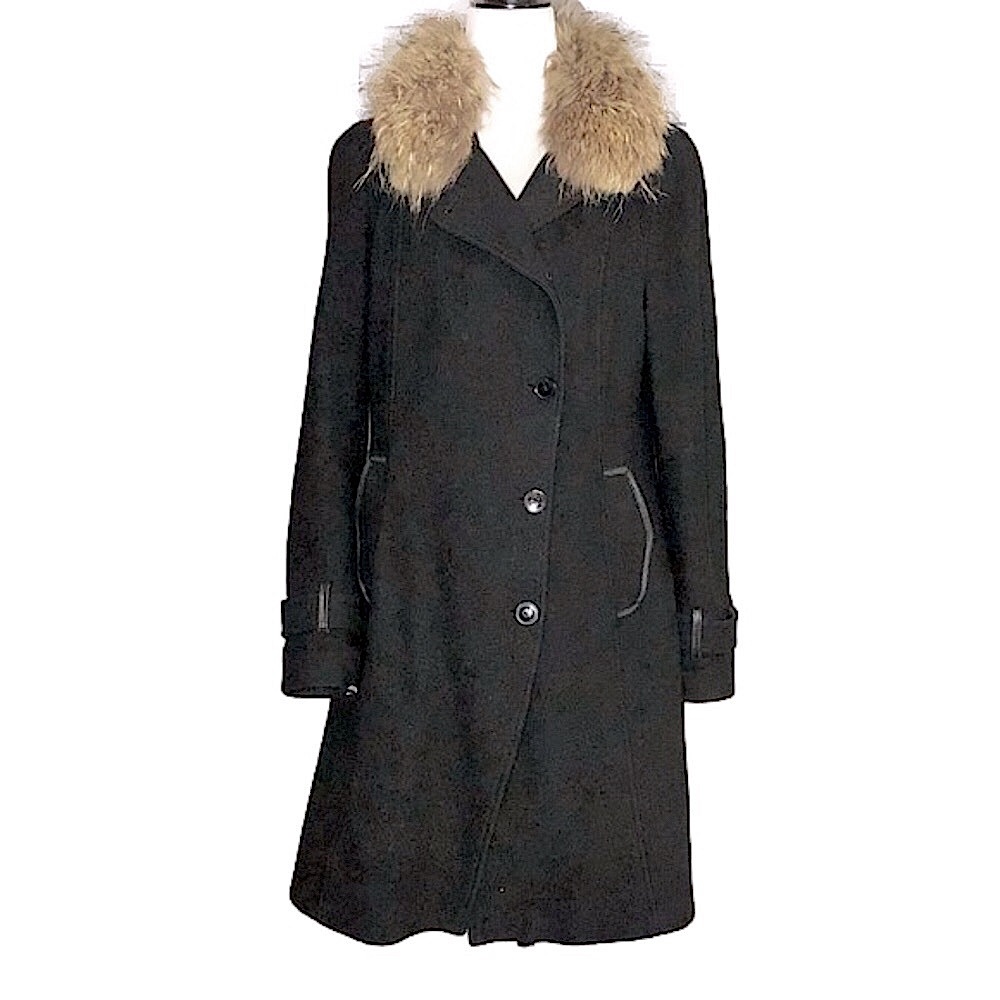 Soia & Kyo long black coat